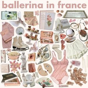 Ballerina in France style mystery box